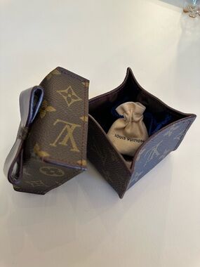 NEW Leather gift Box with Cordovan shell leather